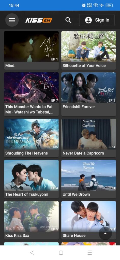 KissKH app download image for users who want to install the KissKH streaming app for Asian dramas and Korean series