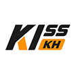 KissKH logo in black and orange representing the KissKH streaming app and website